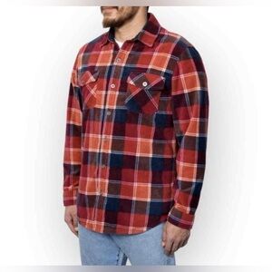 Freedom Foundry Men's Plaid Fleece Shirt - L